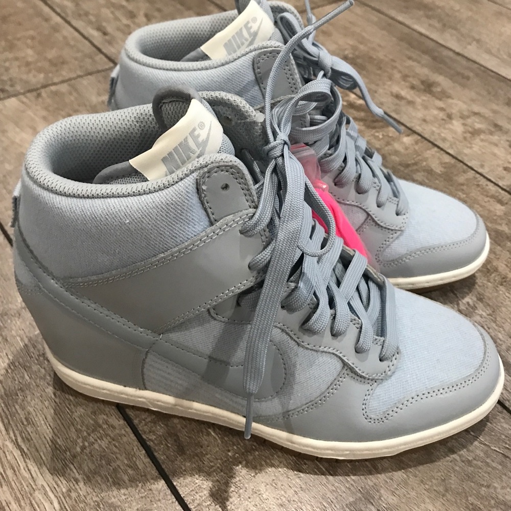 Brand new Nike dunk sky hi size 7 platform